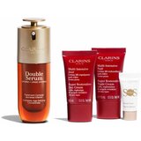 Clarins Double Serum & Super Restorative Collection darilni set za zrelo kožo Luminosity | Shoptok.si