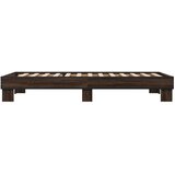  Okvir za krevet smeđi hrast 75x190 cm konstruirano drvo | shoptok.hr