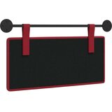  Držeće uzglavlje Zidne Lažna koža - boja crnog vina 80 cm bez LED | shoptok.hr