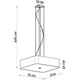  Lestenec LOKKO 55 bela, (21348284) | Shoptok.si