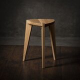 Meda_Furniture Drvena hoklica M45 Hrast Cene