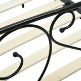  Okvir za krevet s nadstrešnicom crni metalni 160 x 200 cm | Eponuda.com