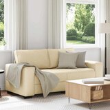  Dvosjed Kauč Krem 180x77x82 cm Tkanina | Shoptok.si
