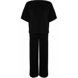 Trendyol Black Knitwear Bottom-Top Set Cene