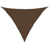 Jedro za zaštitu od sunca 160 g/m² smeđe 3,5x3,5x4,9 m HDPE | shoptok.hr