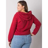 RELEVANCE Sweatshirt-RV-BL-7179.27-burgundy | Shoptok.si