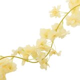  Božična cvetlična girlanda 6 kosov šampanjec 250 cm, (21415663) | Shoptok.si