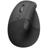Logitech Lift Left grafitna brezžična ergonomska vertikalna miška za levičarje | Shoptok.si