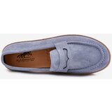 Boto Men's Moccasins With Weave Blue Fiamar | Shoptok.si