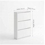 Hanah home Cipelarnik Bilbao White | Eponuda.com