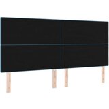  Vzglavje Gumb Tufted Temno Modro 200 cm Žamet, (22052667) | Shoptok.si