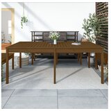  Vrtni stol boja meda 203 5 x 100 x 76 cm od masivne borovine | shoptok.hr