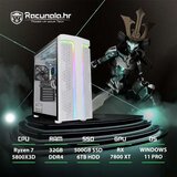  BaB računalo PPC Samurai SnowEd. (Ryzen 7 5800X3D, 32GB DDR4, 500GB SSD, 6TB HDD, RX 7800XT 16GB, 850W Gold, WiFi) Win11P | shoptok.hr