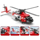  Tehnički blokovi, 1137 elemenata, zrakoplov/helikopter | shoptok.hr