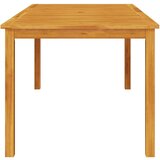 Vrtni blagovaonski stol 180 x 90 x 75 cm masivno bagremovo drvo | shoptok.hr