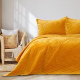 AmeliaHome Prekrivač Laila 170x270 cm, gorušičasta | shoptok.hr