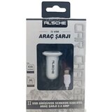  auto punjač alsche ALC-10 2.4A iphone (lightning) beli Cene