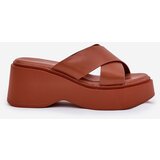 Boto Women's Platform And Wedge Sandals Camel Nelithraea | ePonuda.com