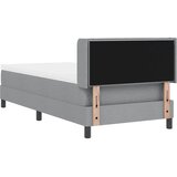  s opruga kutije Svijetlo siva 190 x 90 cm tkanina | shoptok.hr
