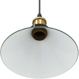 VISILICA podesiva po visini E27 sjajno zelena Ø 22 cm metal | Eponuda.com
