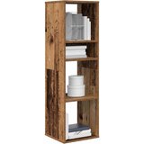 Ormarić za knjige boja drva 34x31x112 cm konstruirano drvo | shoptok.hr