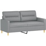 Maison Chic Dvosed kavč - Sofa - Kanape svetlo siv 140 cm blago, (21727010) Cene