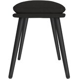  Tabure crni 45 x 29,5 x 35 cm od tkanine | shoptok.hr