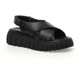 Butigo Sandals - Black - Flat Cene