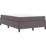  Konstrukcija postelje z vzmetnico Siva 120 x 190 cm blago, (5000127719) | Shoptok.si