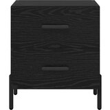 vidaXL Noćni ormar Crni hrast 40 x 35 x 47.5 cm Konstruirano drvo | shoptok.hr