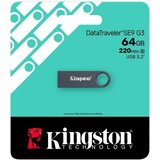 Kingston 64GB DataTraveler SE9 G3 USB 3.2 Gen1 KE-U2X64-1AC | Eponuda.com