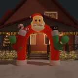 vidaXL Božični napihljiv obok z LED lučkami 320 cm | Shoptok.si