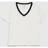 Marisse Women's T-Shirt L-Ts-4600 Off White | Shoptok.si