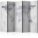  Paravan u 5 dijelova - Concrete Map [Room Dividers] 225x172 | shoptok.hr