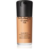 MAC Cosmetics Studio Fix Fluid SPF 15 24HR Matte Foundation + Oil Control matirajući puder SPF 15 nijansa NC40 30 ml | shoptok.hr