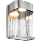 Elstead Lighting Elstead Bennie LED zunanja stenska svetilka z 1 lučjo, majhna, barvana, brušena, jeklo IP44, (22099825) Cene