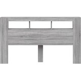  LED uzglavlje boja hrasta 180x18,5x103,5 cm konstruirano drvo | Eponuda.ba