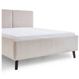 Meise Möbel Bež tapecirani bračni krevet s podnicom 140x200 cm Piano – | shoptok.hr