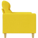  Fotelja Svjetložuta 60 cm od tkanine | Eponuda.com