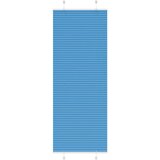 vidaXL Plisirana zavjesa Plava 75x200 cm Širina tkanine 74 4 cm Poliester - Plava 75 x 200 cm | shoptok.hr