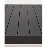 Kave Home Kovinska vrtna miza 100.5x220 cm Galdana – | Shoptok.si