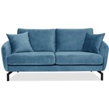 Scandic plava sofa s baršunastom površinom Magic, širine 190 cm Cijene