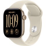 Apple Watch Serija 12 Cellular 42mm S/M MJG24ZR/A Aluminijasto ohišje Sv. zlato športni pas pesek | Shoptok.si