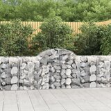  Gabionska košara s lukom 200x50x80/100 cm pocinčano željezo Cijene