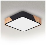  Brilagi - plafonska LED svetiljka PILANA LED/24W/230V hrast/crna 32x32 cm | Eponuda.com