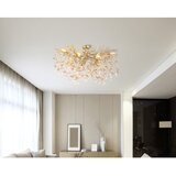 Globo 64138D1G - Luster na šipci QUEENA 7xE14/40W/230V zlatna | Eponuda.com