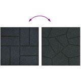  Kamen za hodanje 6 pcs Crna 40 5 x 40 5 x 2 cm Guma - Crna | shoptok.hr