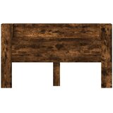 Krevetna ploča s LED-om Dimljeni Hrast 180 x 16,5 x 103,5 cm | Eponuda.ba