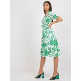LAKERTA Dress-LK-SK-508944.45P-white-green | Shoptok.si