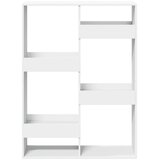 Sobna pregrada bijela 100 x 33 x 135 cm konstruirano drvo | shoptok.hr